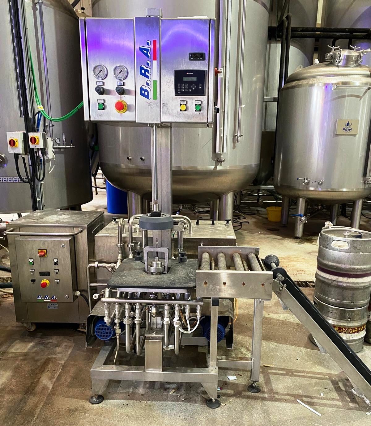 Keg Washer / Filler - Second Hand B.R.A. –SAS – Zoppola ( PN) Friuli- Italy