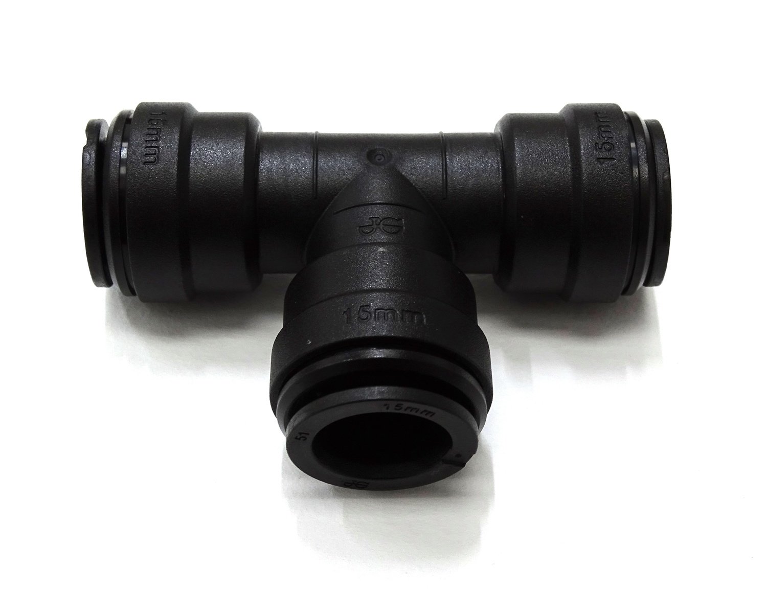 John Guest - Equal Tee - 15mm Push Fit
