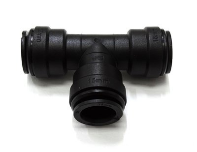 John Guest - Equal Tee - 15mm Push Fit