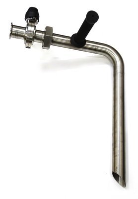 Cask Filling Arm 1.5&quot; Tri Clamp with Valve