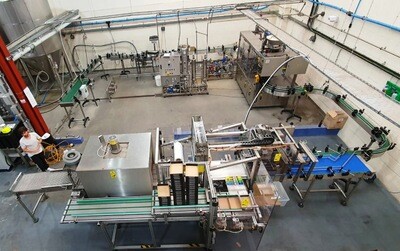 Bottling Line - Moravek/Raveco 2200 - 3000 BPH