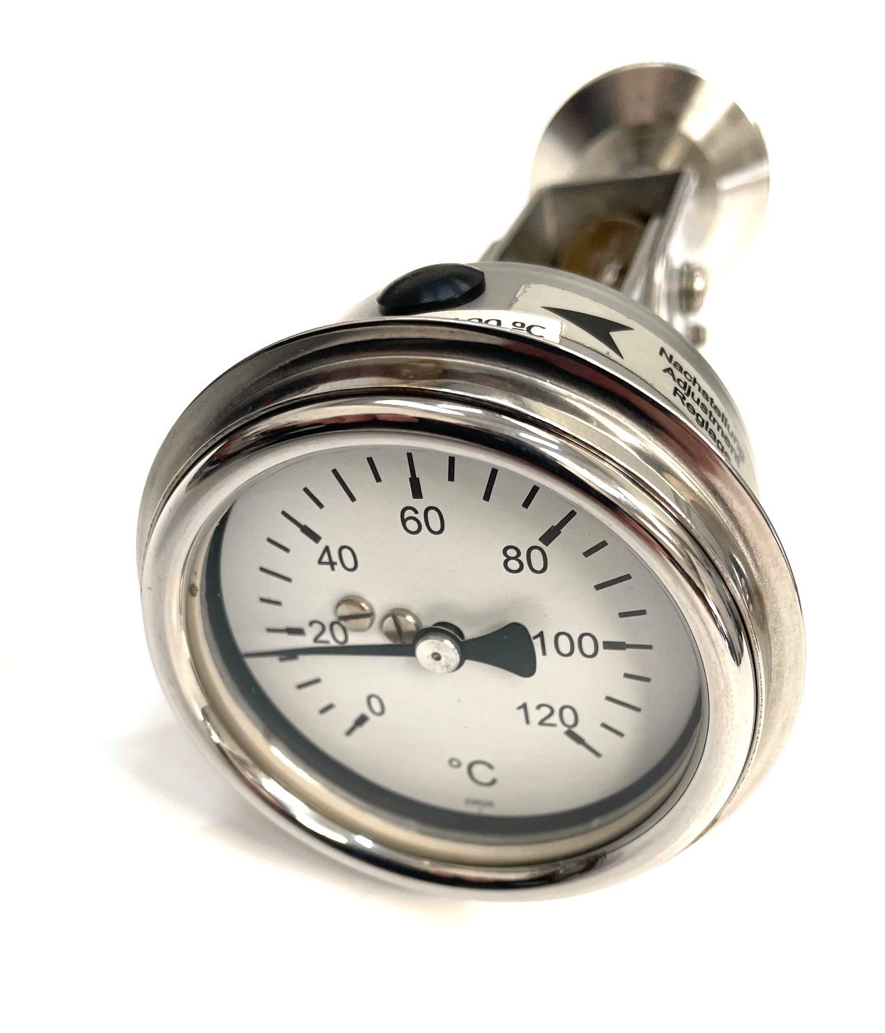 Dial Thermometer Analogue 1.5" Tri Clamp