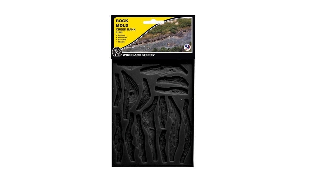 Creek Bank Rock Molds