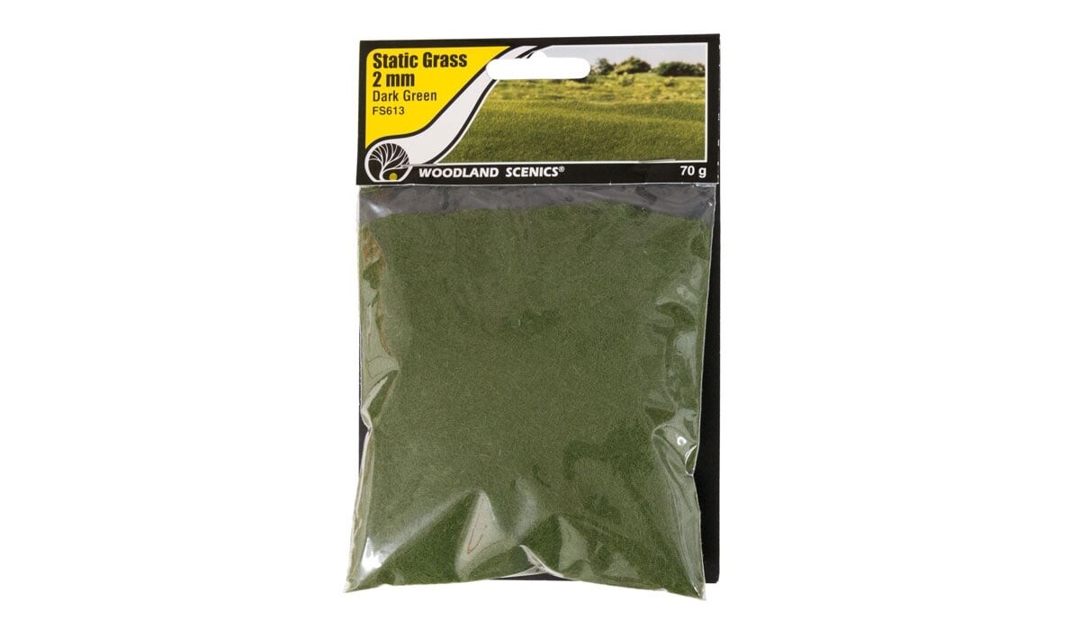 Static Grass Dark Green 2MM