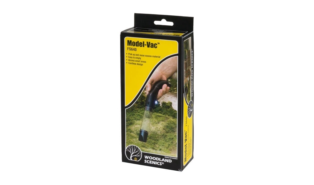 Model-Vac for static grass or ground cover
