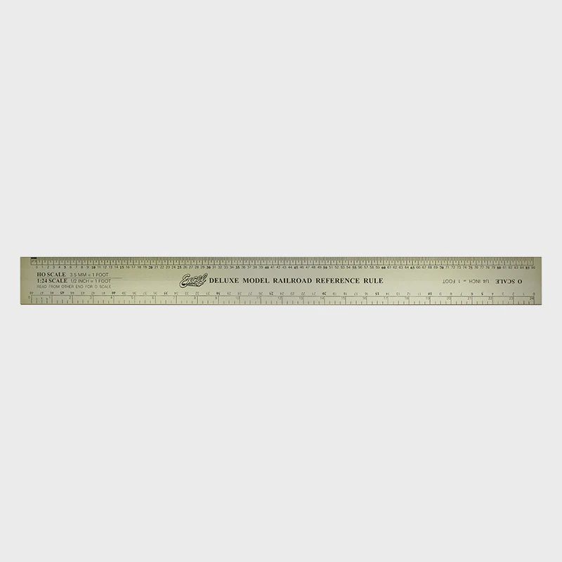 12-INCH SCALE RULE FOR MODELING