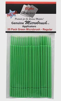 Regular Applicator Brush - Microbrush(R) - Green pkg(25)