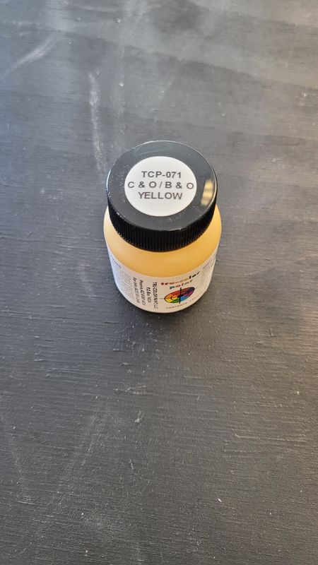 Chesapeake &amp; Ohio/Baltimore &amp; Ohio Yellow, 1 ounce