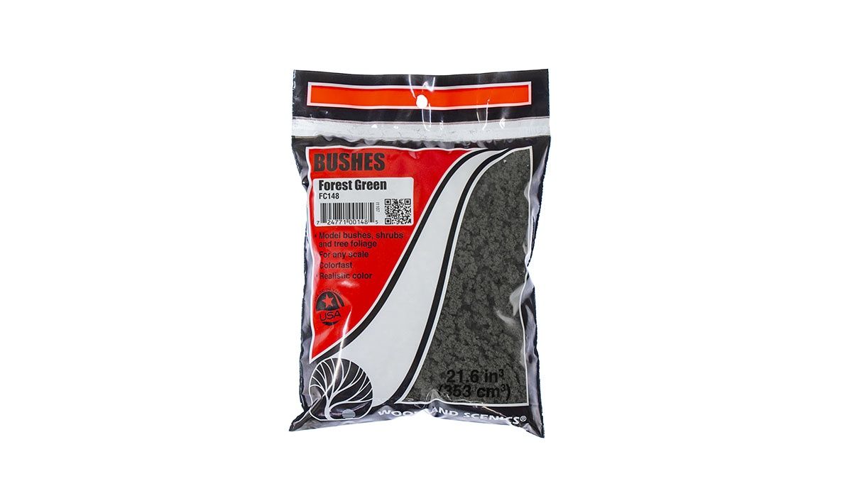 Bushes Forest Green Bag