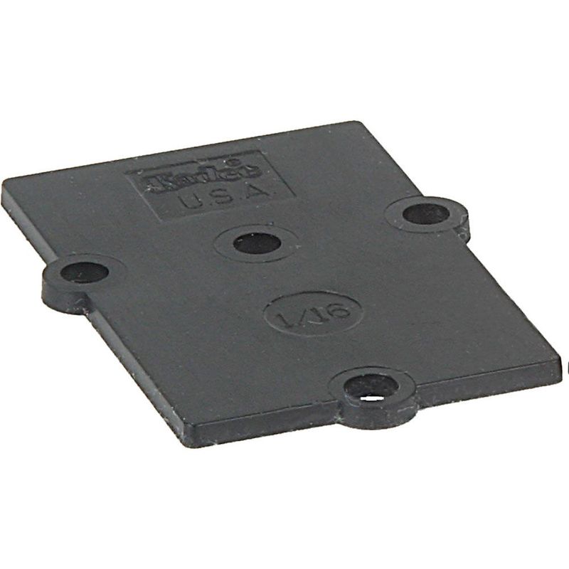 G Scale Shims for #830 Gearbox 1/16&quot; &amp; 1/32&quot; - Black
