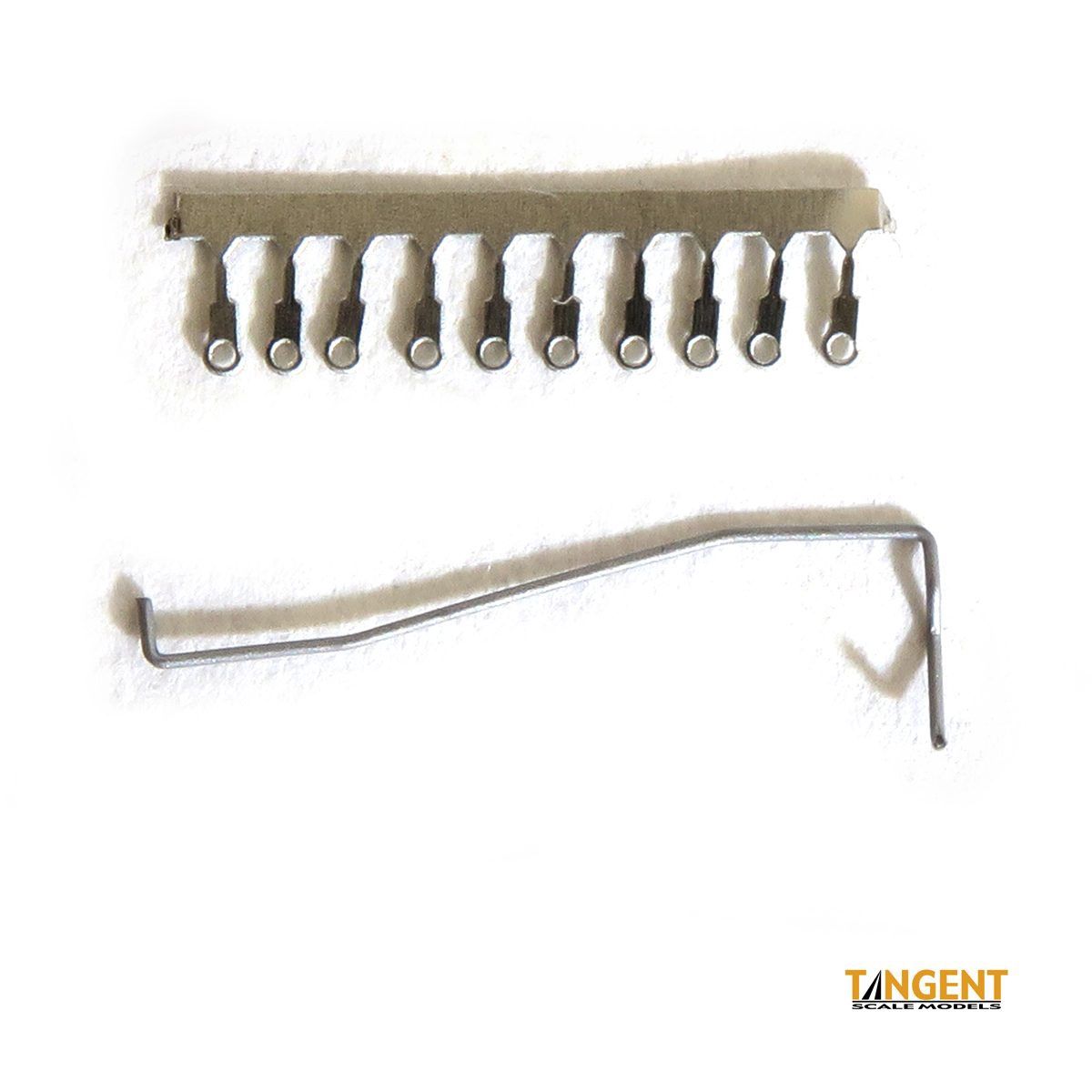Coupler Lift Bars – (40′ Boxcar) With Mounting Brackets – 5 Pairs