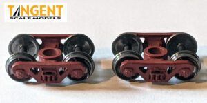 100 Ton Trucks – Red – 1 Pair