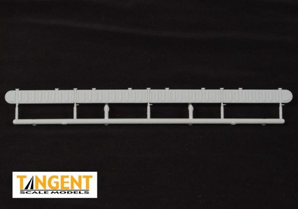 Part Sprue – PS-2CD 4750 Steel Ribbed Roof Hatches – Rounded End