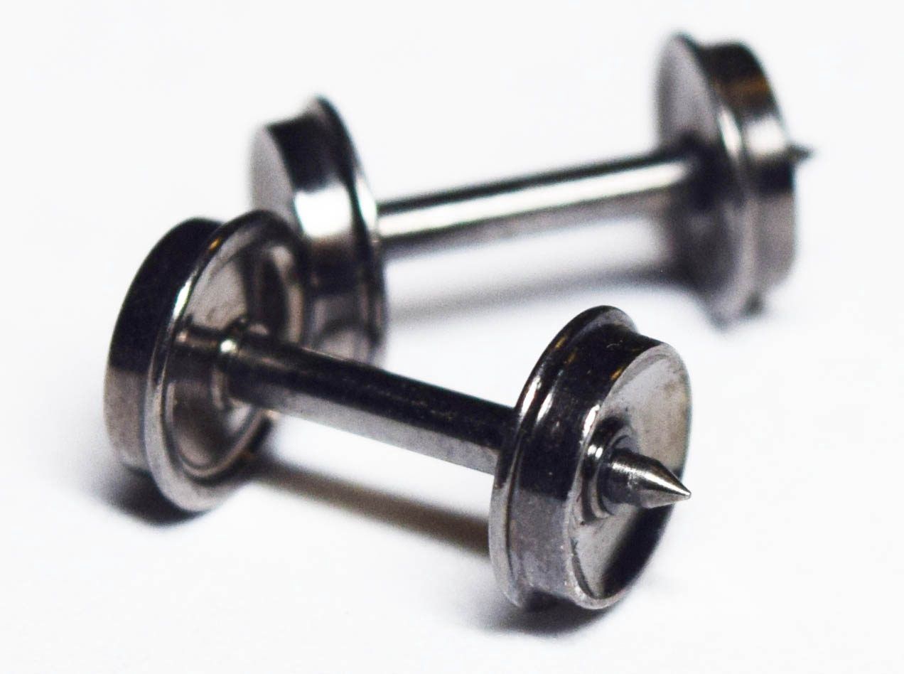 36 inch .537 Axle Length All-Metal Precision Wheelsets – 100 pack