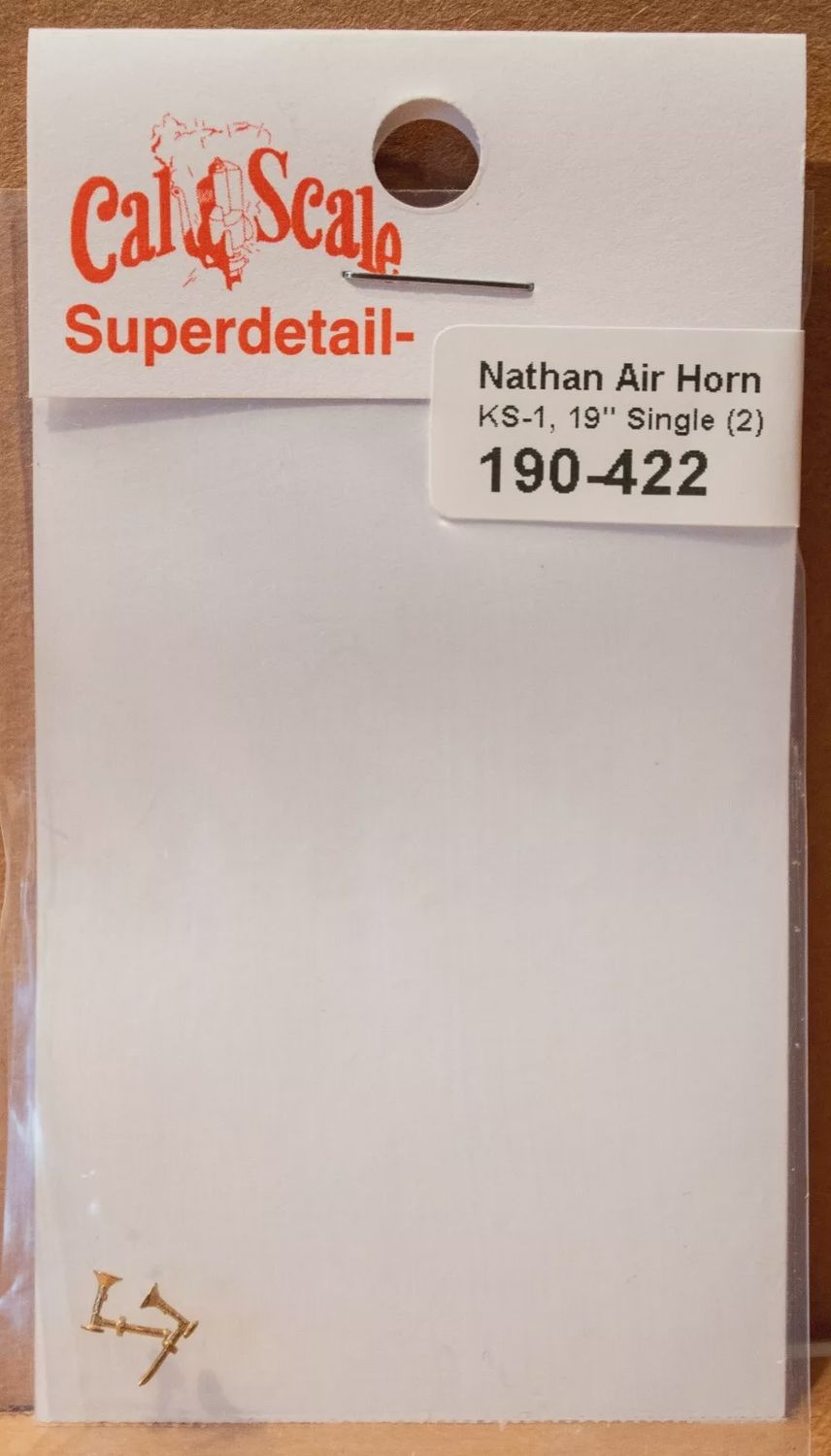 Nathan KS-1, 19&quot; Single (2) HO
