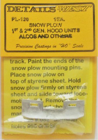 1st &amp; 2nd Generation Hood Units Snow Plow HO