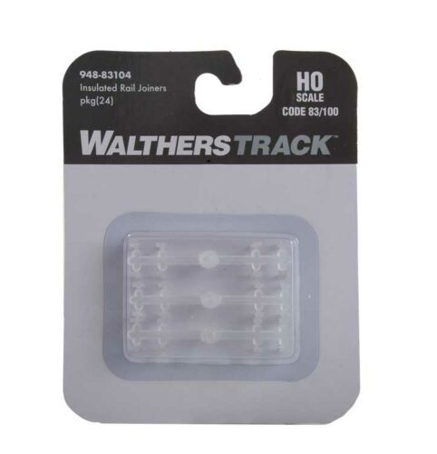 Code 83 or 100 Insulated Rail Joiners -- pkg(24)
