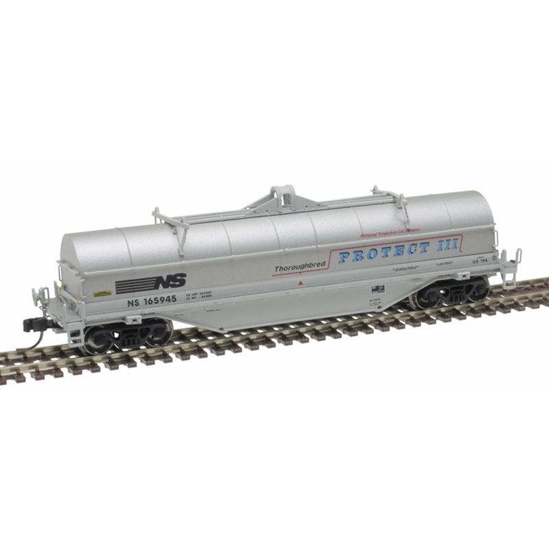 42&#39; COIL STEEL CAR NORFOLK SOUTHERN PROTECT III #165945