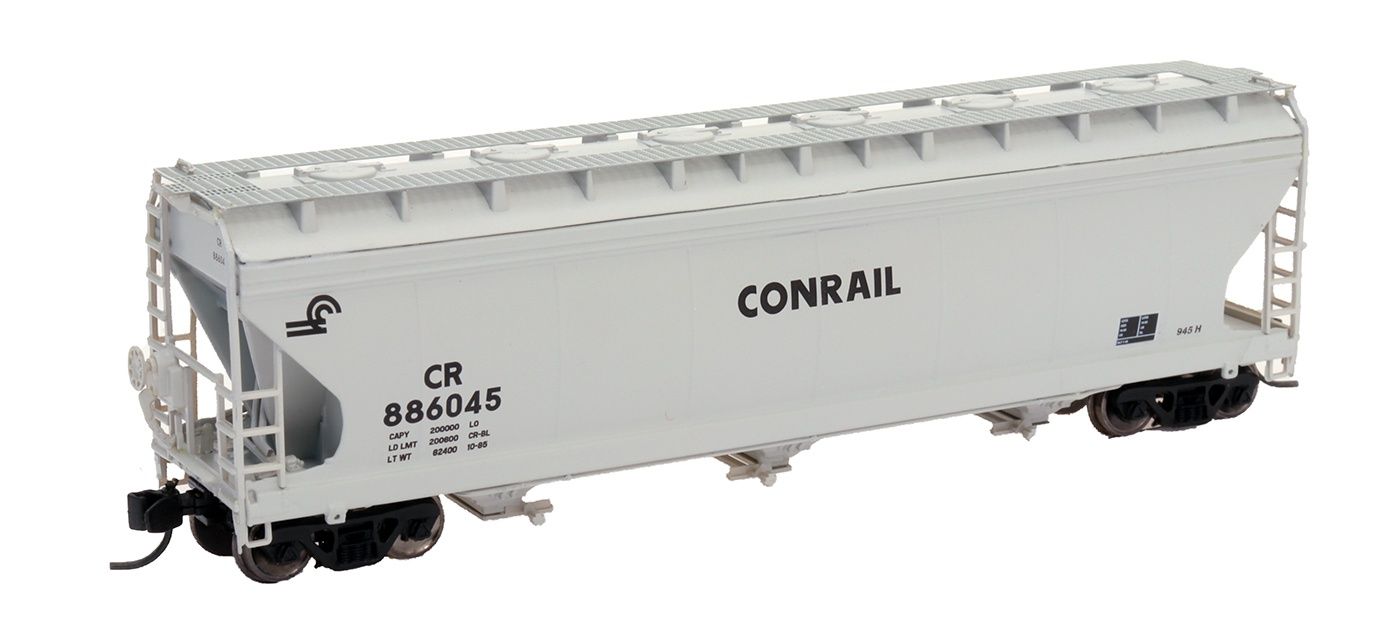 ACF 4650 Cubic Ft. 3-Bay Hopper Conrail #886045