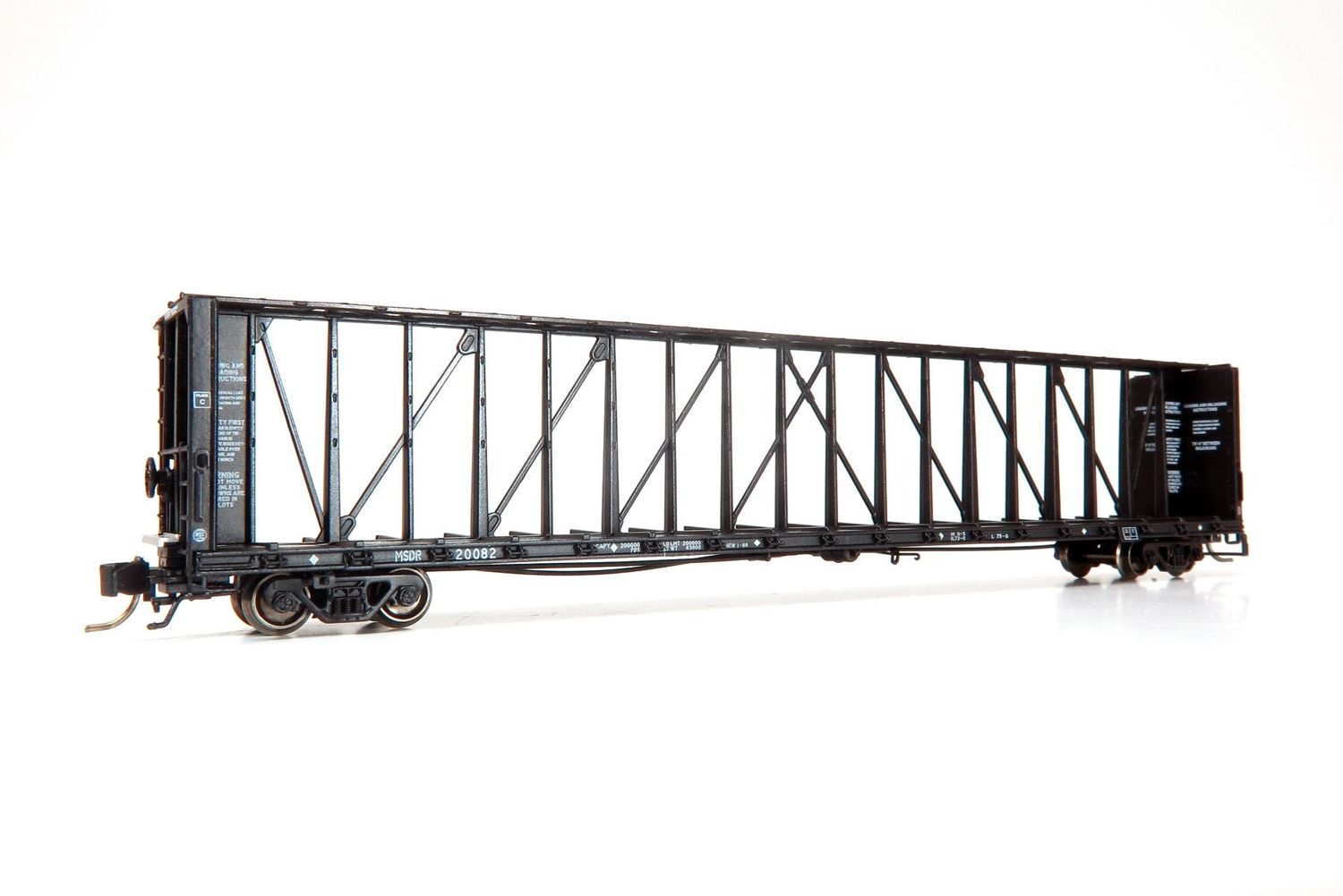 NSC 73’ Centerbeam Flatcar, Road Number: 20011
