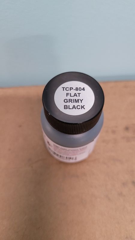 Flat Grimy Black (Brush able) 1 Ounce