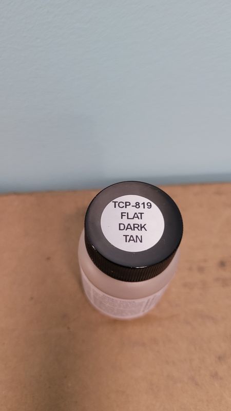 Flat Dark Tan (Brush able) 1 Ounce