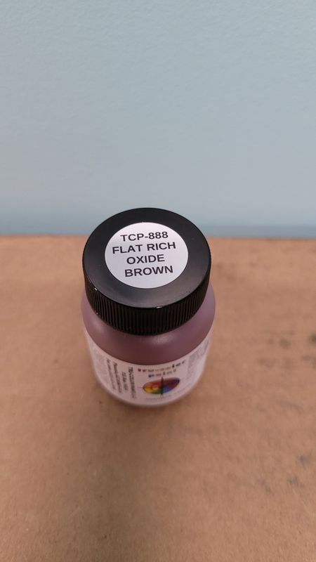 Flat Rich Oxide Brown (Brush able) 1 Ounce