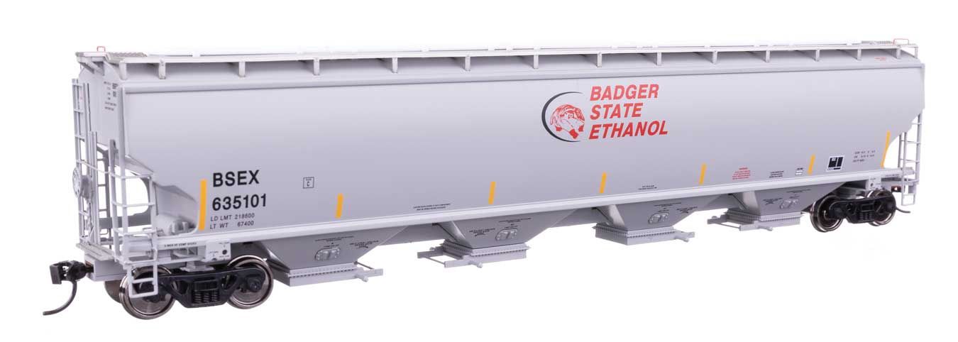 67&#39; Trinity 6351 4-Bay Covered Hopper BSEX, Road Number: 635101