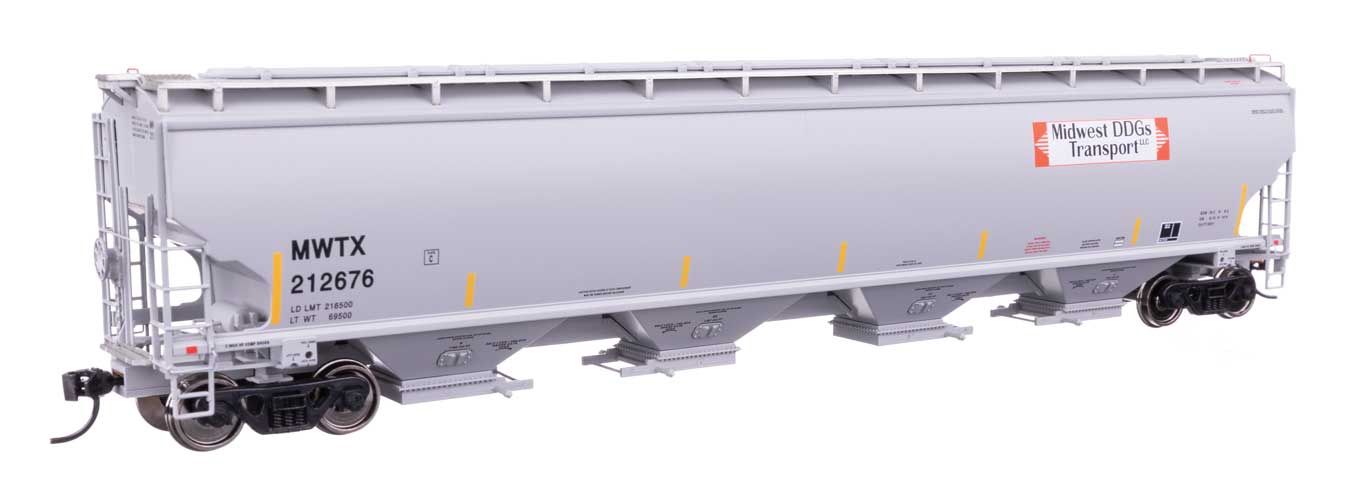 67' Trinity 6351 4-Bay Covered Hopper MWTX