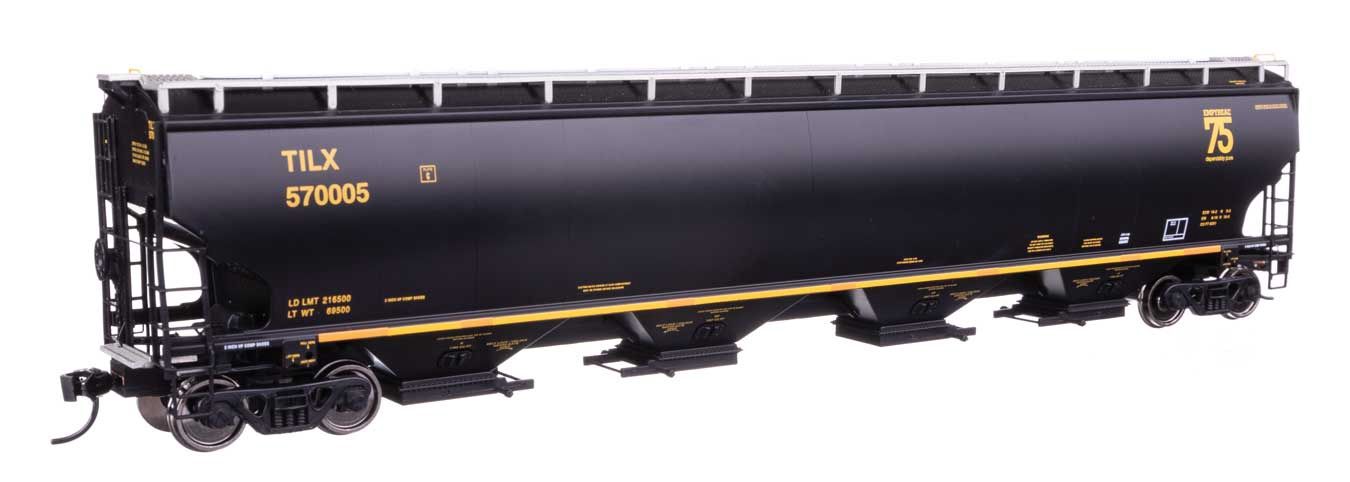 67&#39; Trinity 6351 4-Bay Covered Hopper TILX, Road Number: 570005