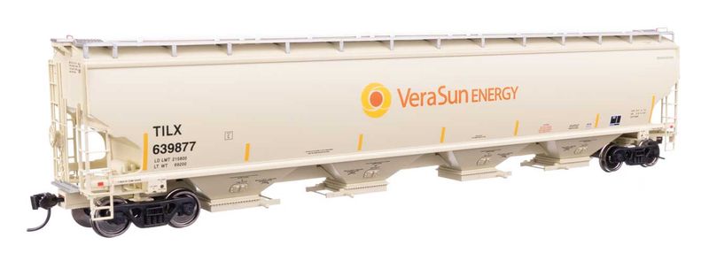 67&#39; Trinity 6351 4-Bay Covered Hopper Vera Sun TILX