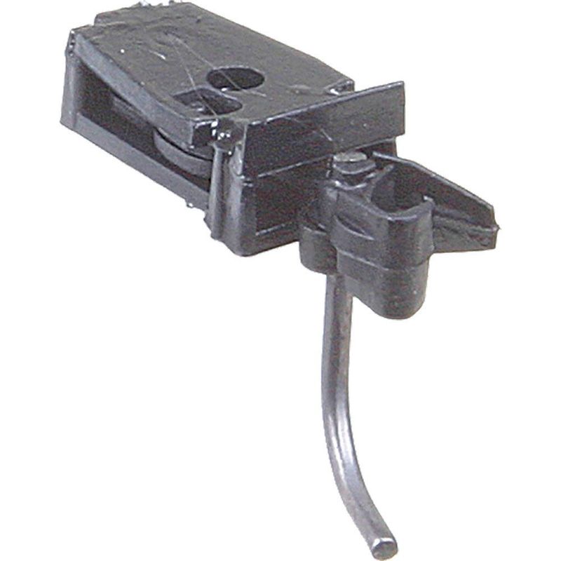 714 HOn3 Scale Split Shank Plastic Couplers - Black