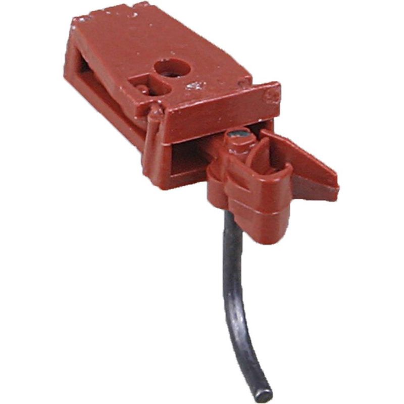 HOn3 Scale Split Shank Plastic Couplers - Rust