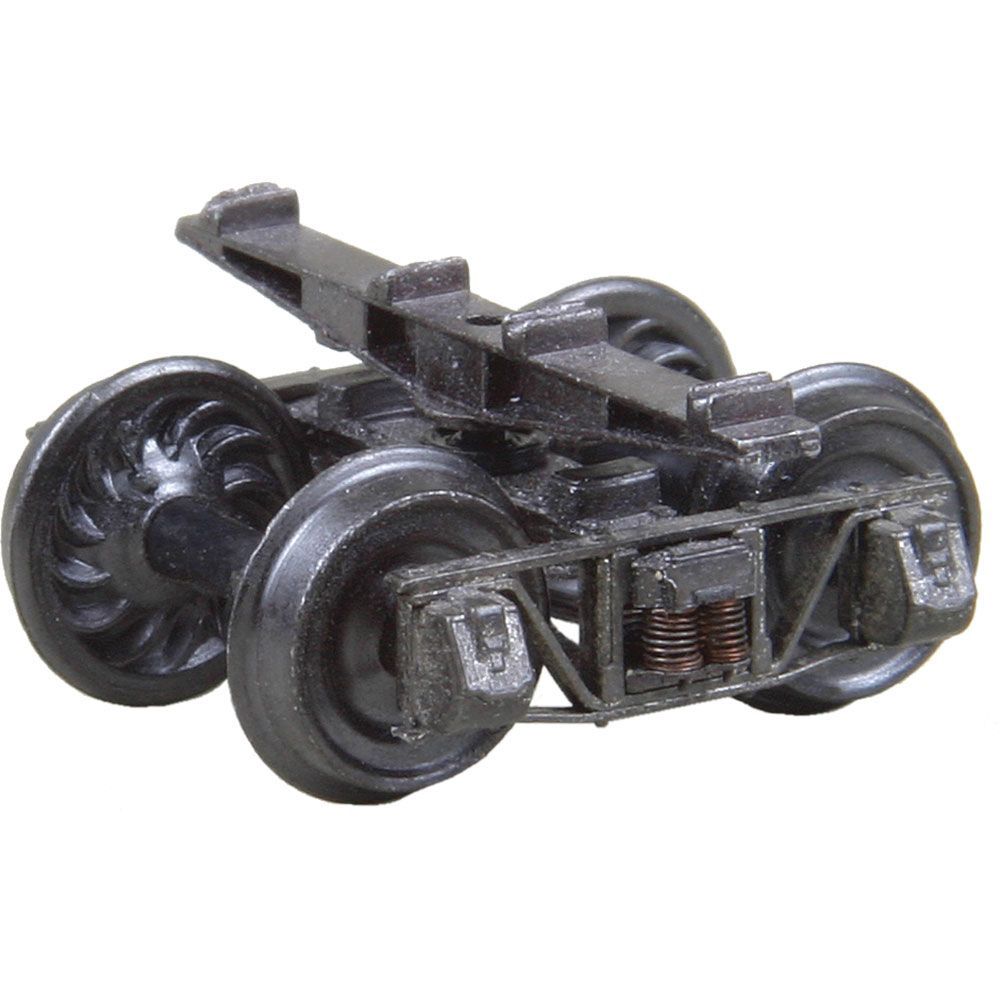 HOn3 Scale 3&#39; 7&quot; Arch Bar Metal Trucks (3 ft 7 in)