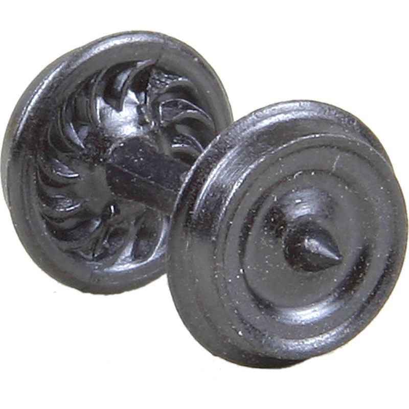 HOn3 Scale 26 inch Diameter Ribbed Back Metal Freight Wheels
