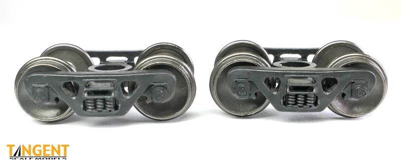 100-ton Barber S-2 Roller Bearing trucks – 1 Pair