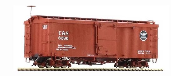 AMS Box Car On3, Road Name: C&amp;S