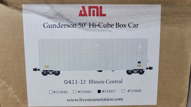 AML Gunderson High Cube Box Car IC