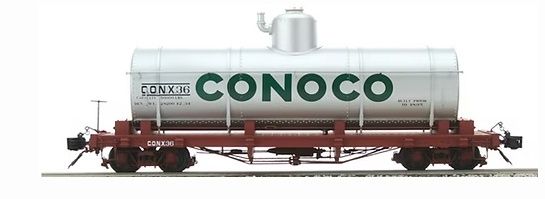 Tank Car Conoco (Silver) #8