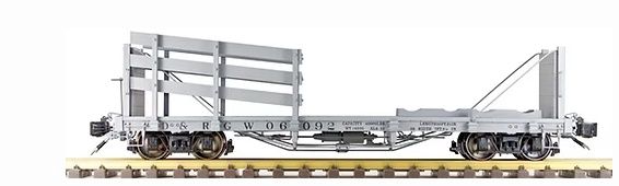 Wheel &amp; Tie Car D&amp;RGW (Grey)