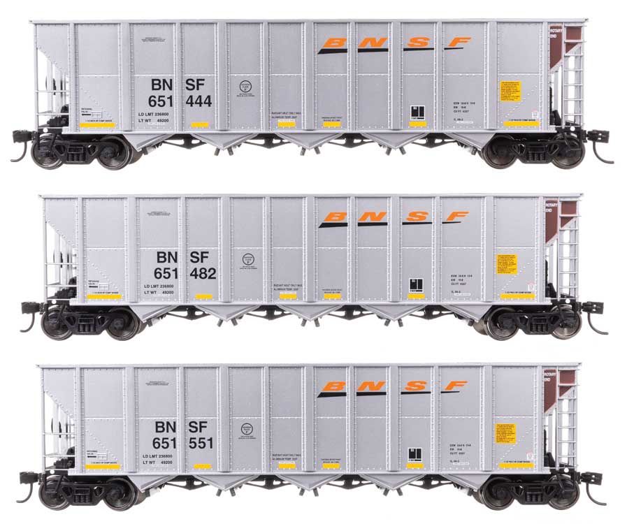 50&#39; RD-4 Hopper 3-Pack BNSF set 2