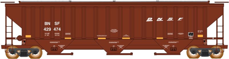BNSF 4750 Covered Hopper