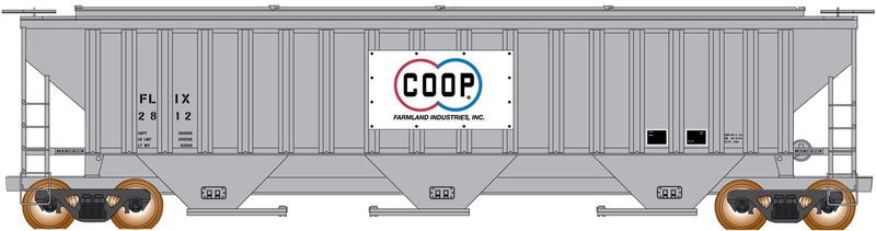 FLIX CO-OP 4750 Covered Hopper