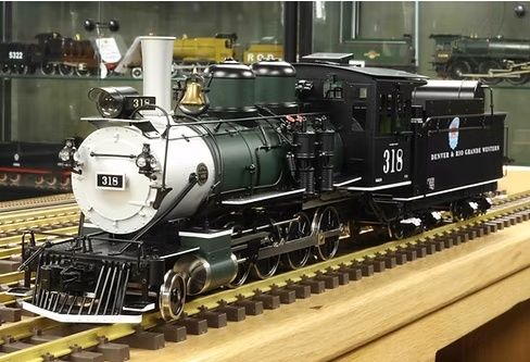 D&amp;RGW C-18 2-8-0, Electric w/ Blunami Sound