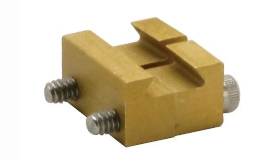 332 Split Rail Clamps Brass, Size: 10 Pcs