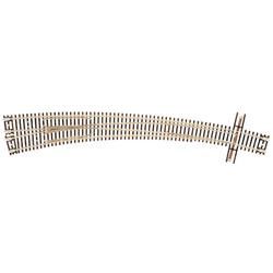 21.25&quot;/15&quot; RADIUS L CURVED TURNOUT