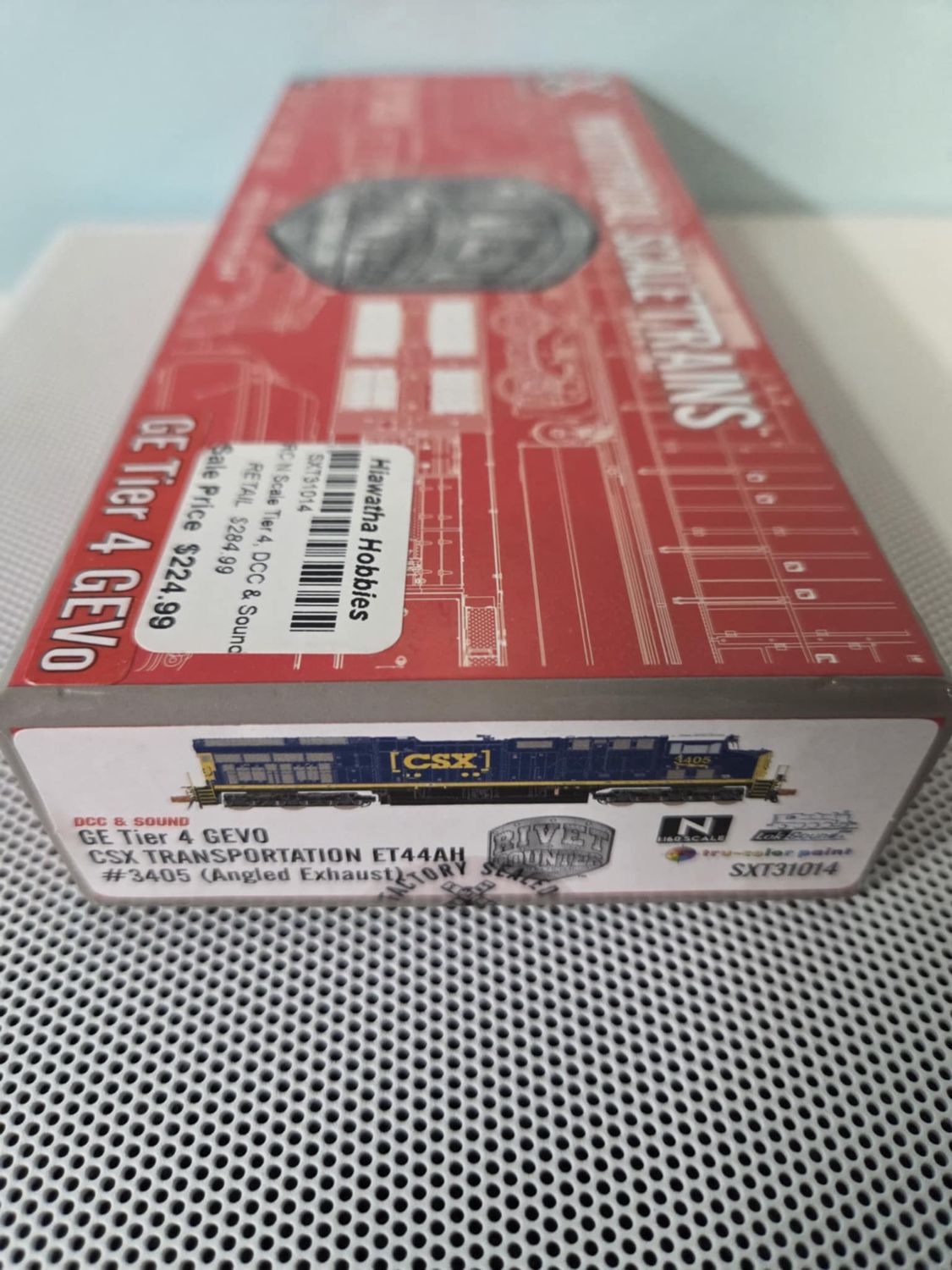 GE ET44AH, CSX/YN3 Boxcar Logo #3405