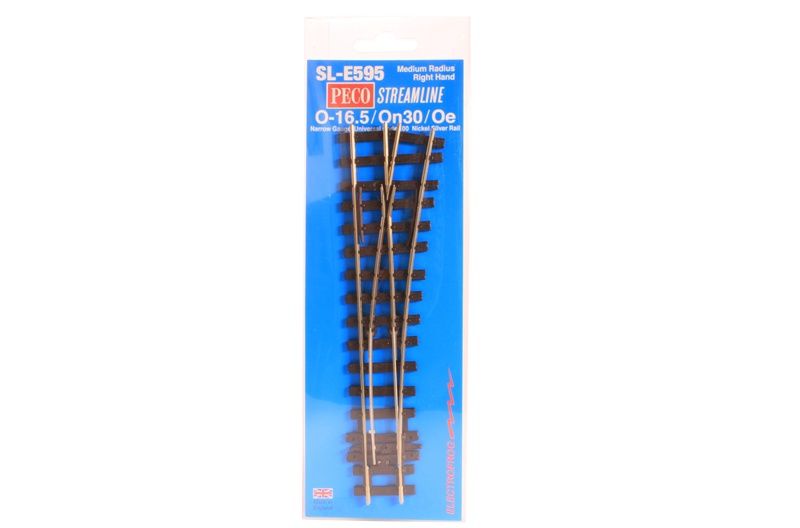 Medium Radius Turnout Right Hand, Electrofrog