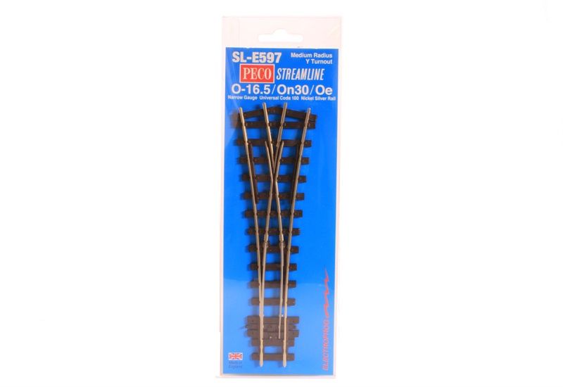 Electrofrog Medium Radius Wye Turnout