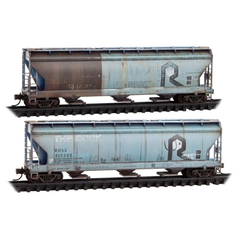 First Union Rail Leasing ex-Rock Island Weathered 2-Pack